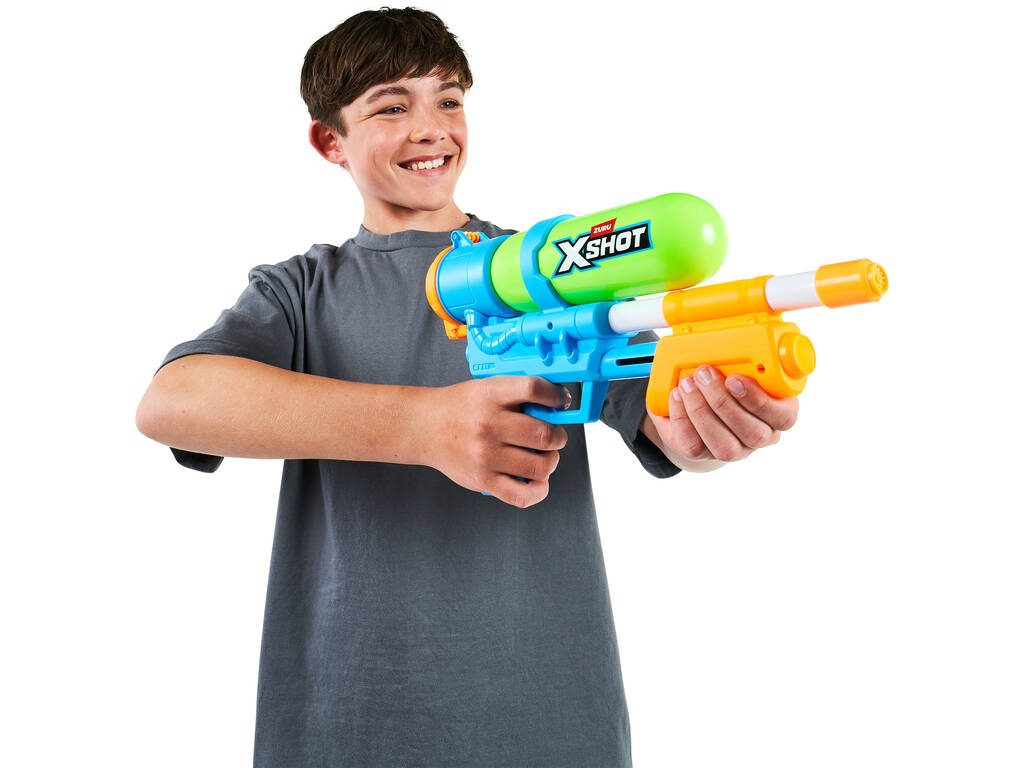 Zuru X-Shot Lanceur d’eau Fast-Fill 80’s Super Splash