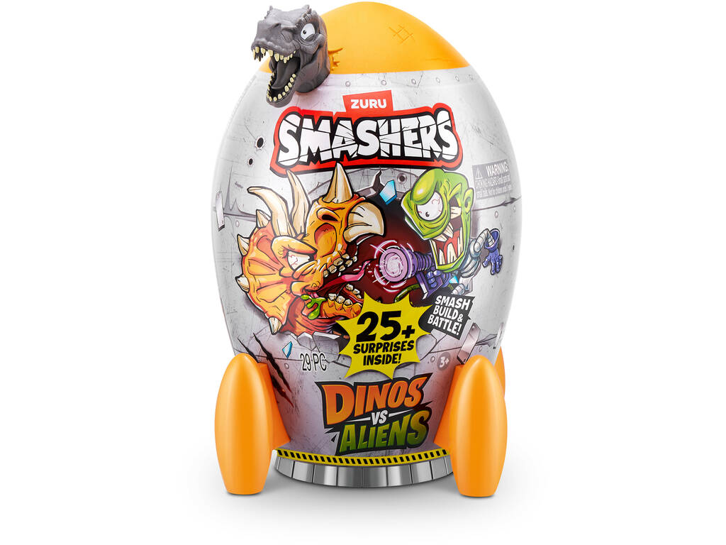 Zuru Smashers Dinos vs Aliens Cohete Sorpresa