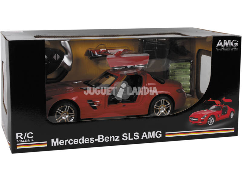 Radio contrôle 1:14 Mercedes Benz SLS AMG